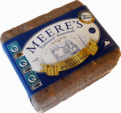 Meere's Square White Pudding